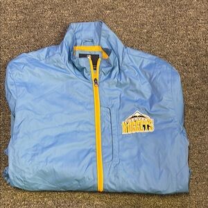 Denver Nuggets Blue Windbreaker Jacket (New with Tags)